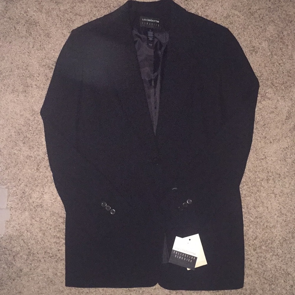 All black blazer